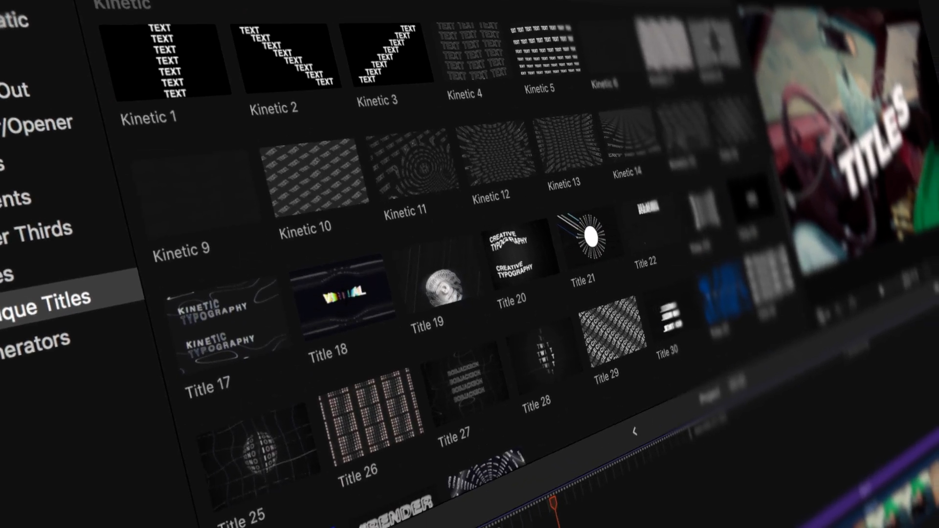 FCPX插件 1450个多样化过渡、视频效果、标题、颜色预设视频转场和效果 Unique Transitions & FX – Final Cut Pro X & Apple Motion 插件预设 第13张-素材湾丨精选海外优质设计素材资源 FCPX插件 1450个多样化过渡、视频效果、标题、颜色预设视频转场和效果 Unique Transitions & FX – Final Cut Pro X & Apple Motion 插件预设 sucaiwan.com