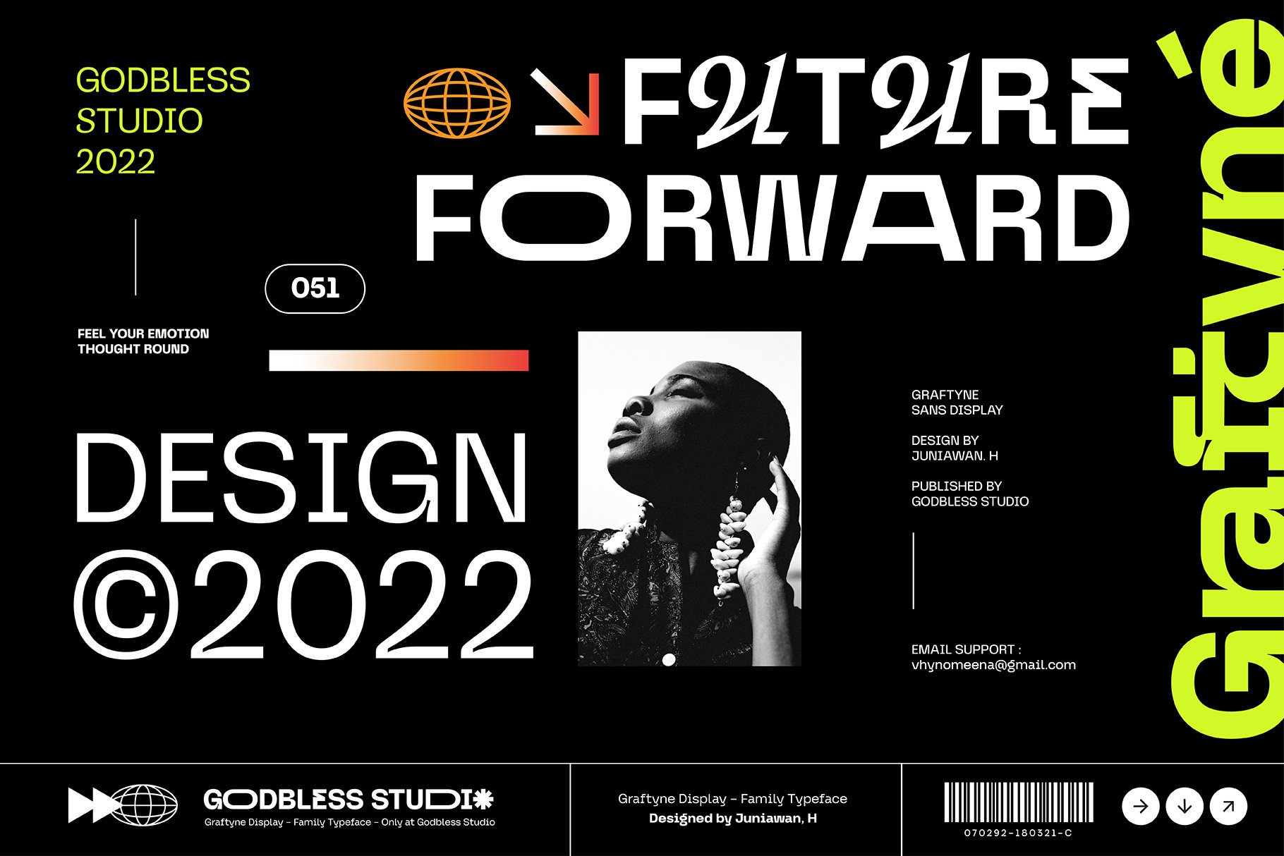 Graftyne – Variable Display 未来主义可变运动海报无衬线字体 设计素材 sucaiwan.com