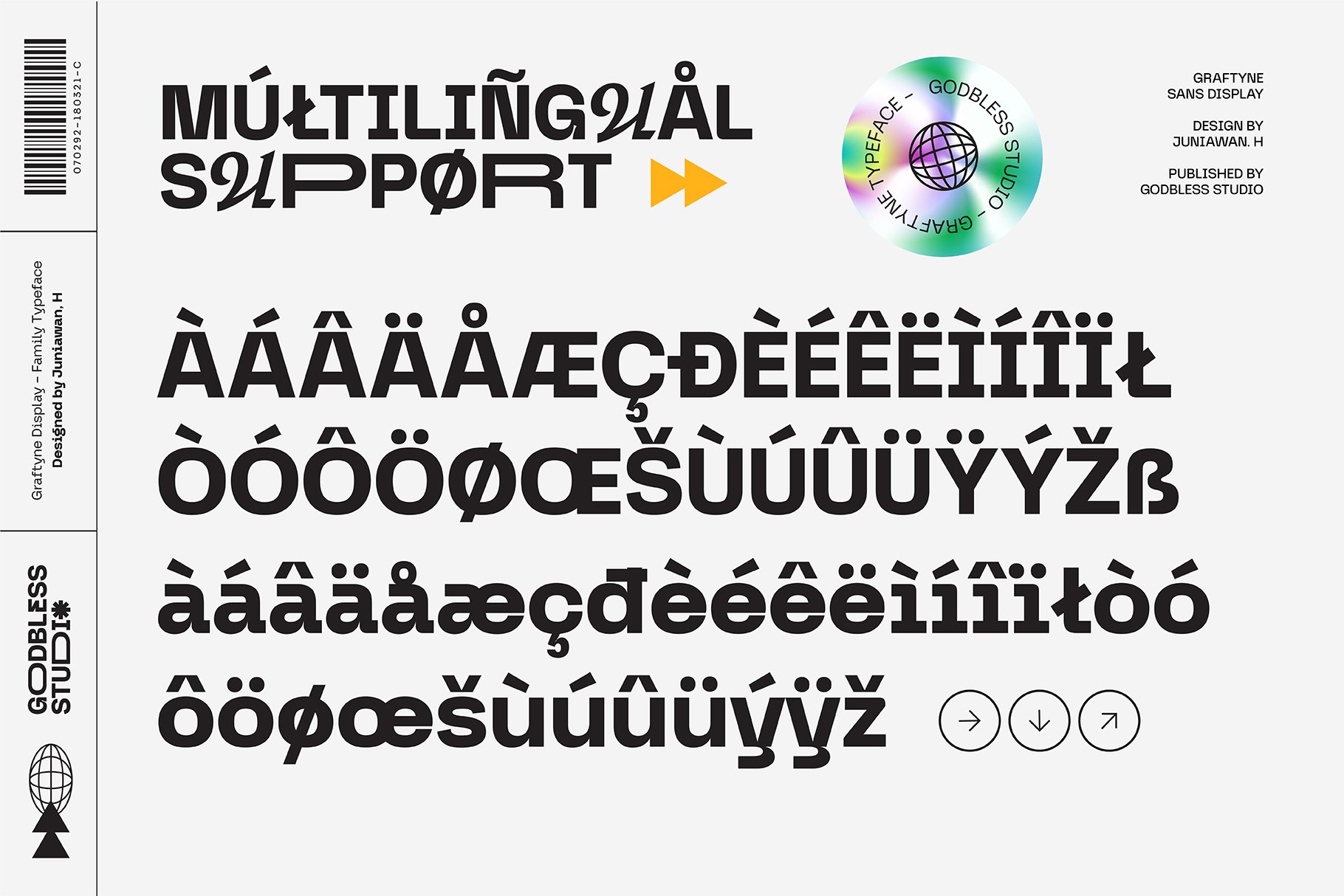 Graftyne – Variable Display 未来主义可变运动海报无衬线字体 设计素材 sucaiwan.com