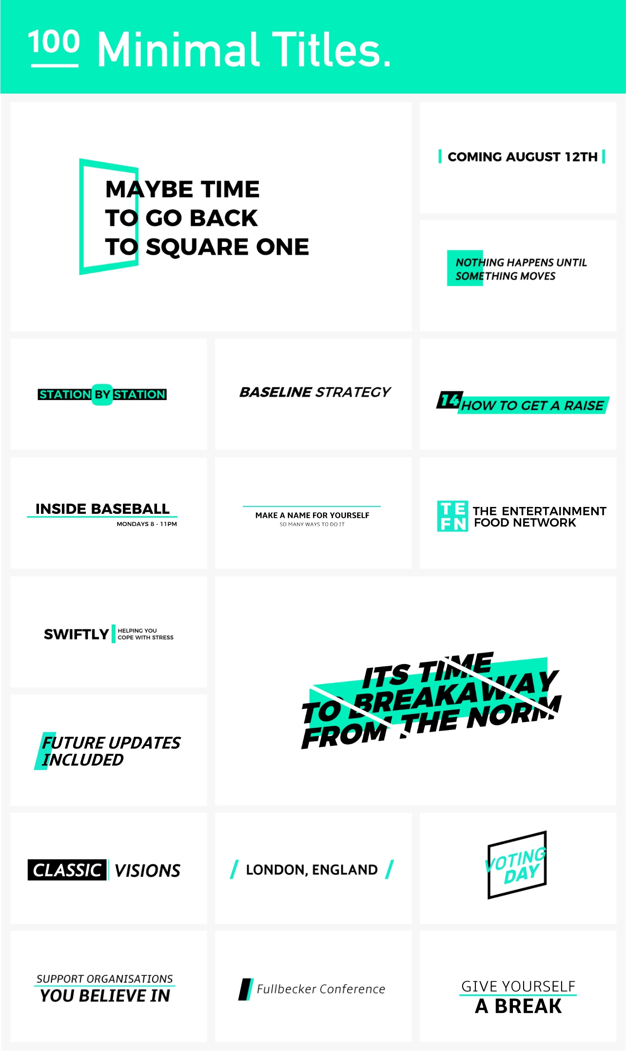 FCPX插件:1063个现代时尚文字标题LOGO排版设计动画转场过渡预设 FCPX Titles Graphics & Transitions , 第2张-素材湾丨精选海外优质设计素材资源 FCPX插件:1063个现代时尚文字标题LOGO排版设计动画转场过渡预设 FCPX Titles Graphics & Transitions , sucaiwan.com