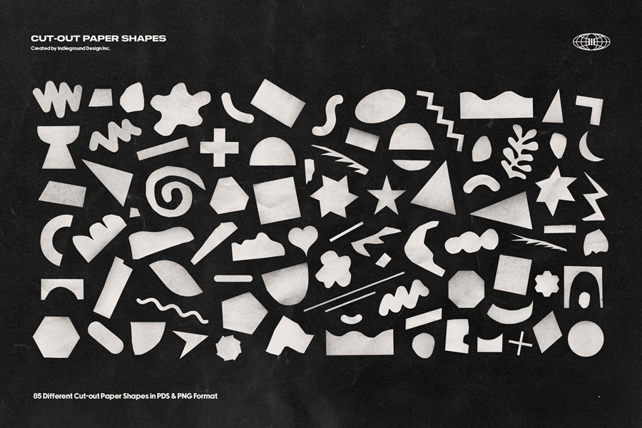 Paper Shapes 85种马蒂斯简约和孟菲斯艺术拼贴海报设计时髦图案剪纸形状和背景纹理PNG/PSD 图片素材 第2张-素材湾丨精选海外优质设计素材资源 Paper Shapes 85种马蒂斯简约和孟菲斯艺术拼贴海报设计时髦图案剪纸形状和背景纹理PNG/PSD 图片素材 sucaiwan.com