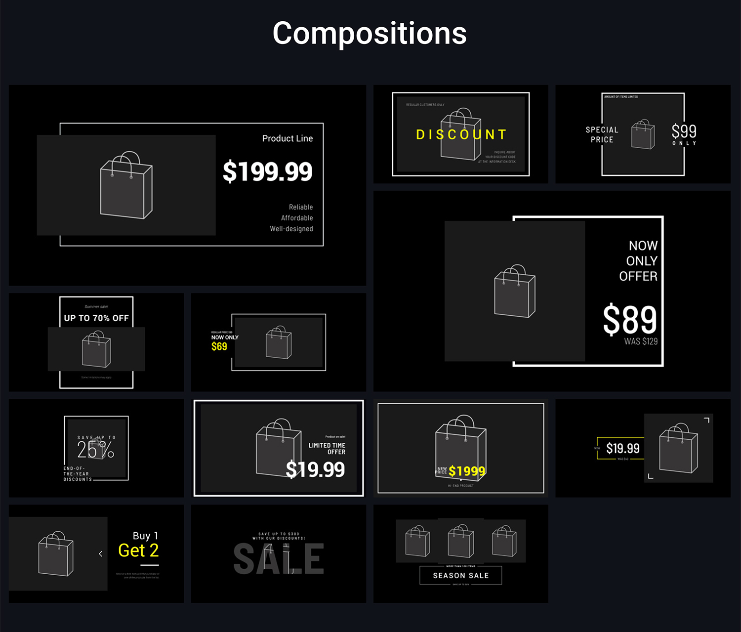 MotionVFX – mTag 102组商品促销、特别优惠、新商品、降价标签促销海报文字标题动画元素 插件预设 第6张-素材湾丨精选海外优质设计素材资源 MotionVFX – mTag 102组商品促销、特别优惠、新商品、降价标签促销海报文字标题动画元素 插件预设 sucaiwan.com