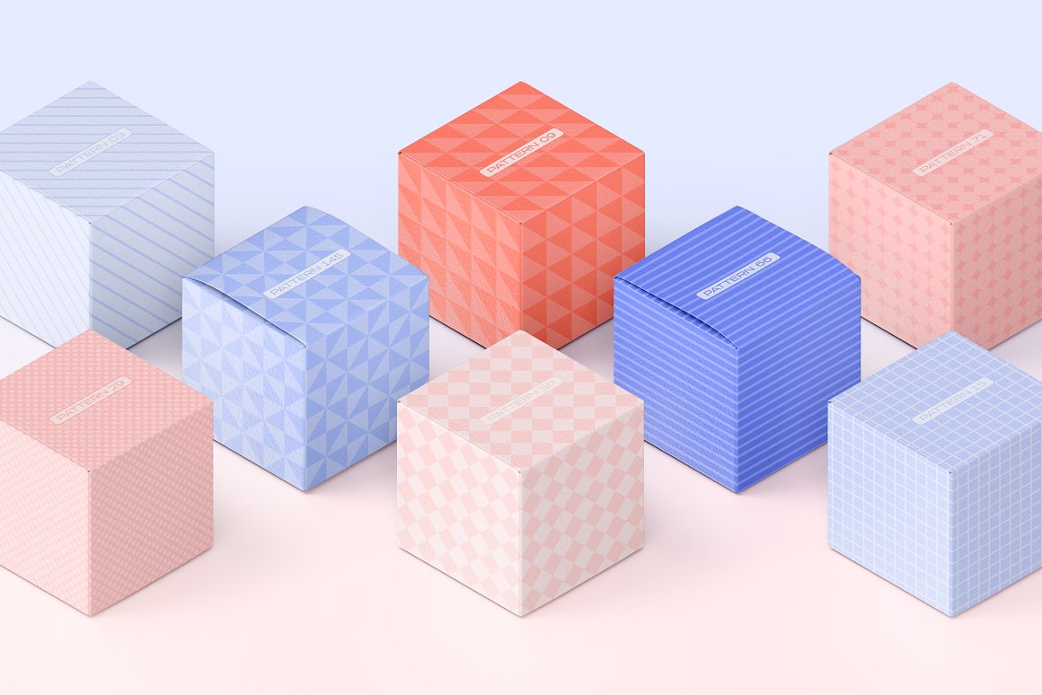 150个简约活力几何炫彩图形无缝图案底纹海报设计背景图片AI矢量设计套装 Samolevsky 150 GEOMETRIC SEAMLESS PATTERNS COLLECTION , sucaiwan.com