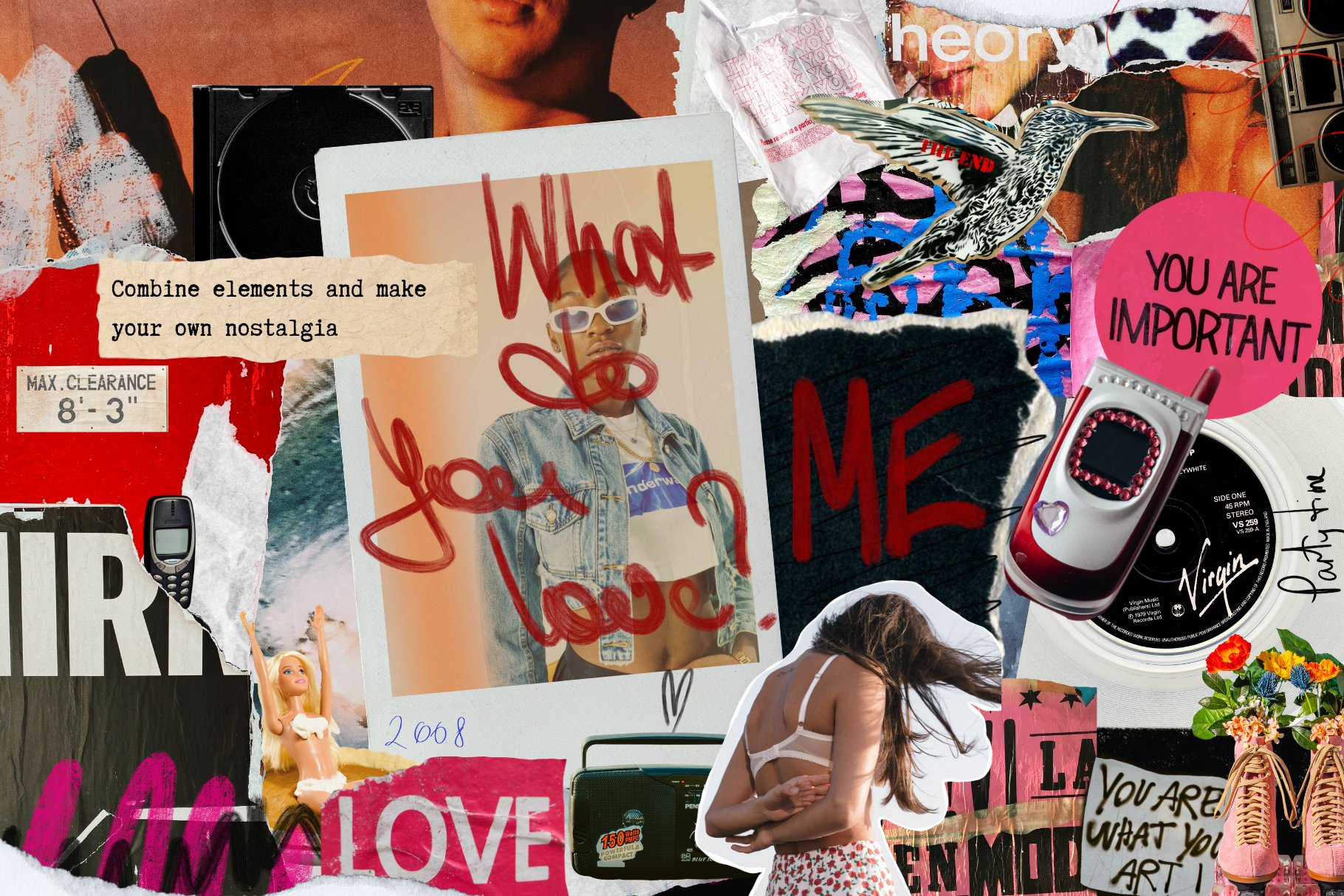 复古怀旧时尚潮流胶片滤镜、纸框、宝丽来拍立得相框、拼贴元素、街头广告和杂志剪报、手绘涂鸦抽象线条等服装印染 MIXED MEDIA SET my NOSTALGIA 图片素材 第6张-素材湾丨精选海外优质设计素材资源 复古怀旧时尚潮流胶片滤镜、纸框、宝丽来拍立得相框、拼贴元素、街头广告和杂志剪报、手绘涂鸦抽象线条等服装印染 MIXED MEDIA SET my NOSTALGIA 图片素材 sucaiwan.com