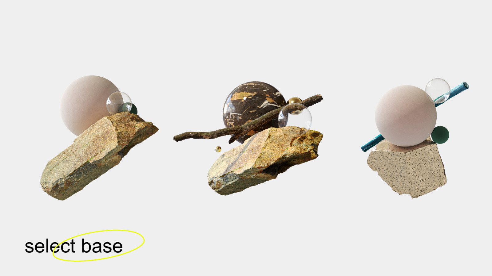 33个高品质渲染3D模板数字花园套装 Digital Garden Set 图片素材 sucaiwan.com