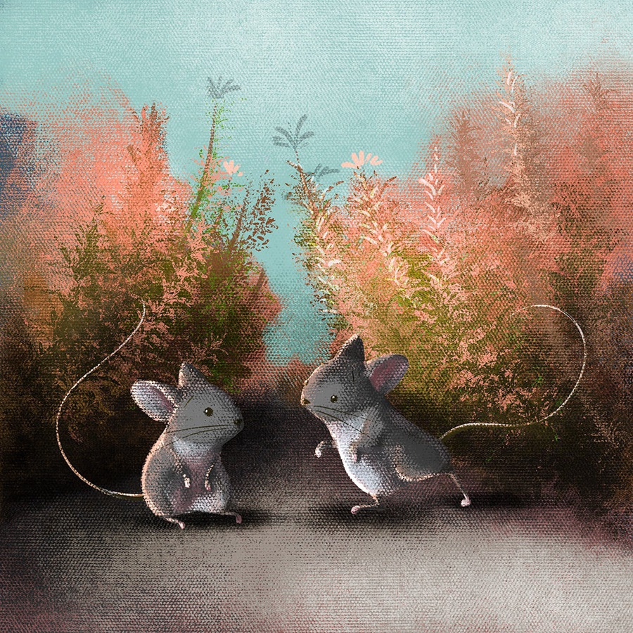 21个帆布画纹理效果Procreate笔刷 Heavy Canvas Brushes for Procreate , sucaiwan.com