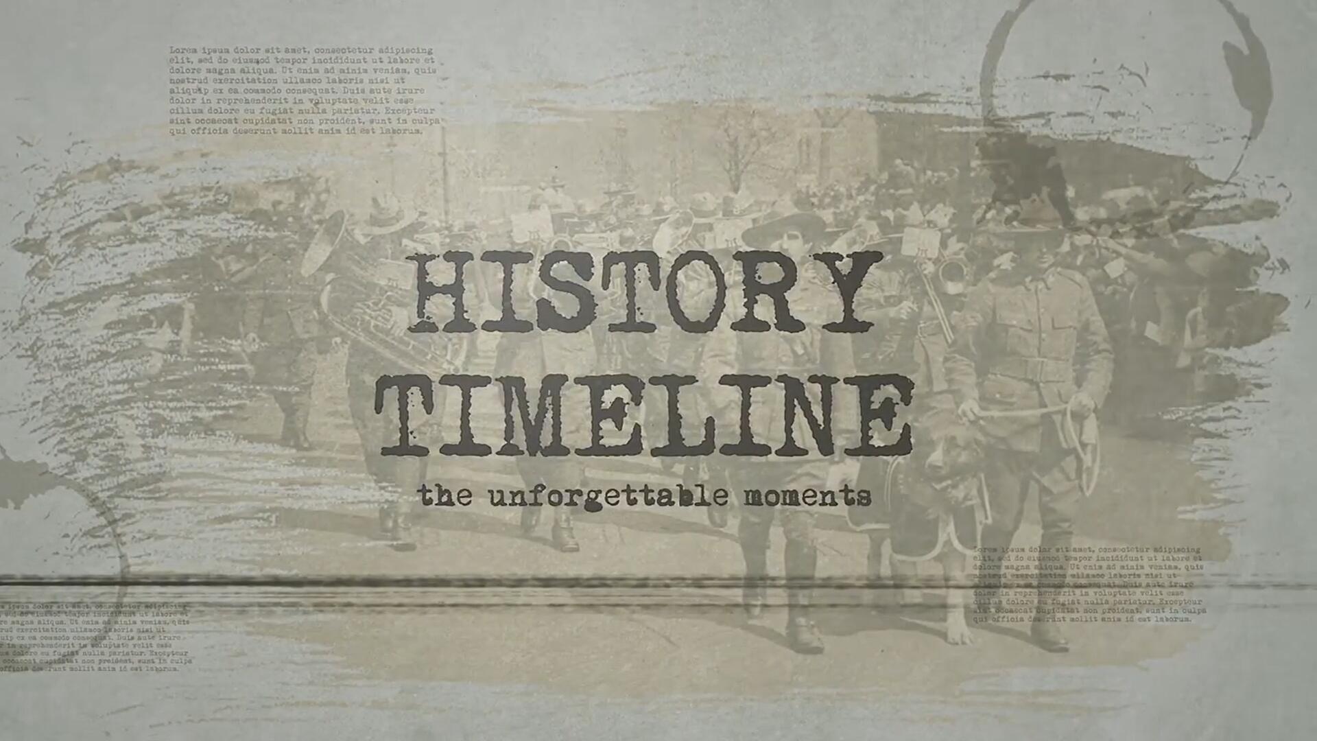 FCPX插件：历史墨迹纪录片短片Vlog时间轴时间线视觉效果插件 , sucaiwan.com