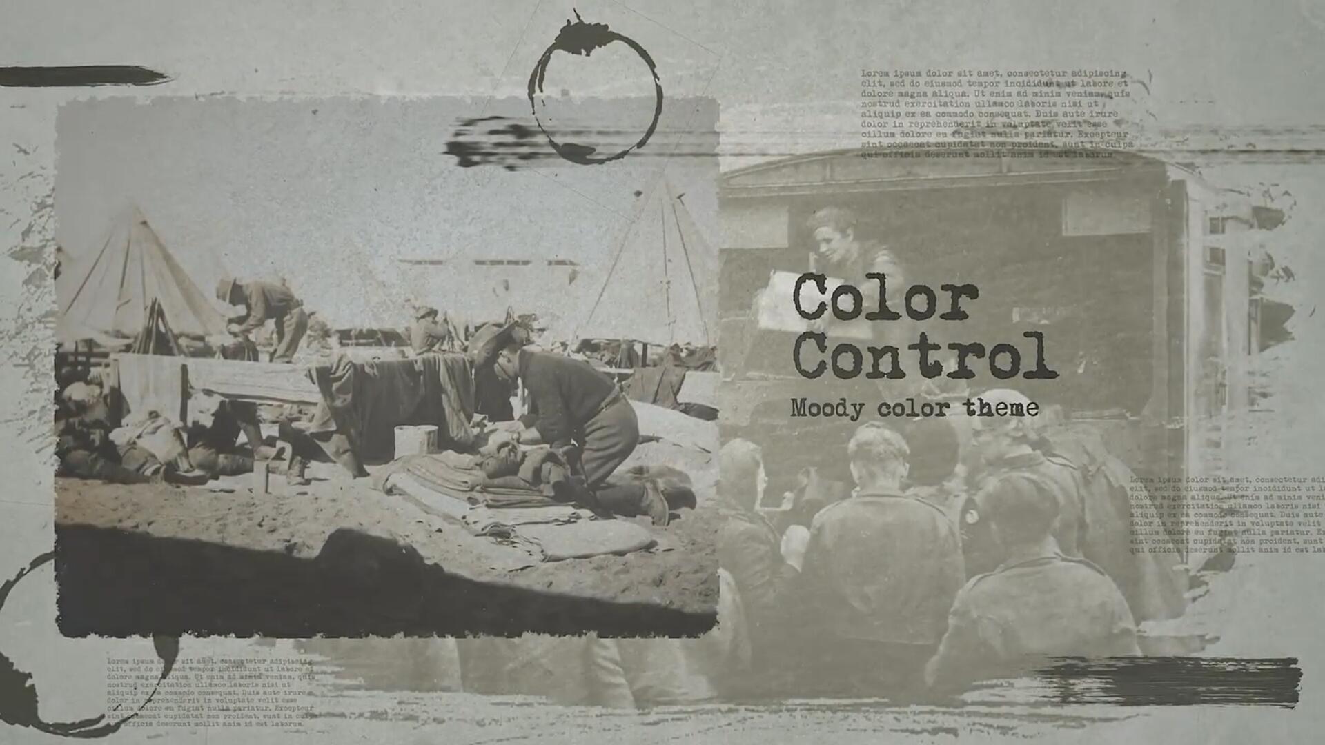 FCPX插件：历史墨迹纪录片短片Vlog时间轴时间线视觉效果插件 , sucaiwan.com