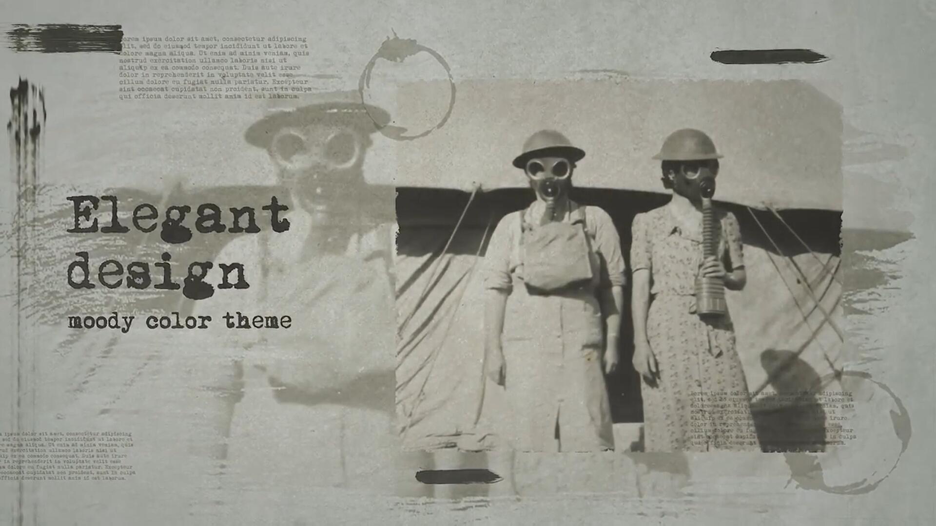 FCPX插件：历史墨迹纪录片短片Vlog时间轴时间线视觉效果插件 , sucaiwan.com