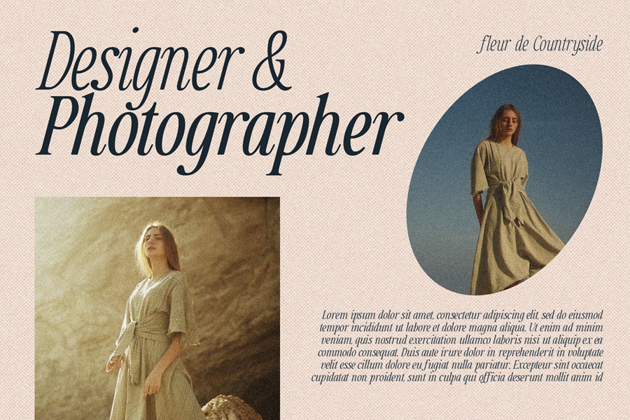 Countryside – A Modern Serif Family 现代衬线网页设计品牌邀请函杂志海报设计字体 设计素材 sucaiwan.com