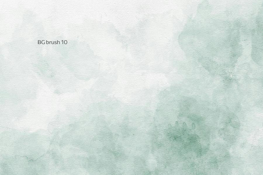 Procreate笔刷-Procreate水彩画笔画布纹理笔刷 watercolor background 笔刷资源 sucaiwan.com
