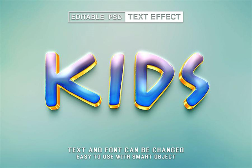 样机模版-3D立体文字标题字效果样机模版 样机素材 sucaiwan.com