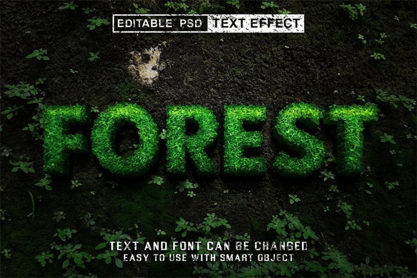 样机模版-3D立体文字标题字效果样机模版 样机素材 sucaiwan.com