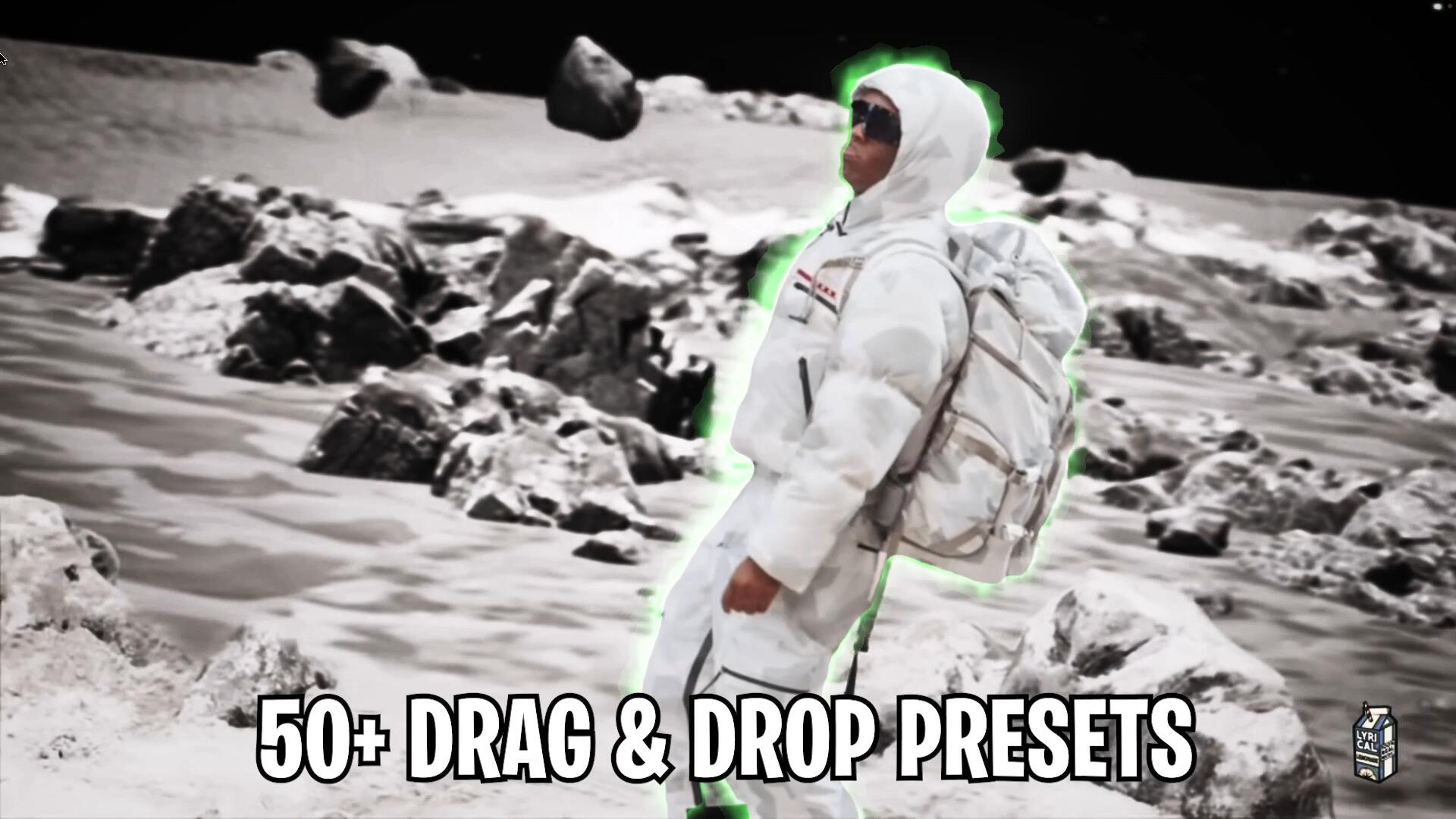 50多个嘻哈说唱风格人物边缘梦幻雾霾发光效果PR预设 AKV Studios – Aura Effect Presets 插件预设 sucaiwan.com