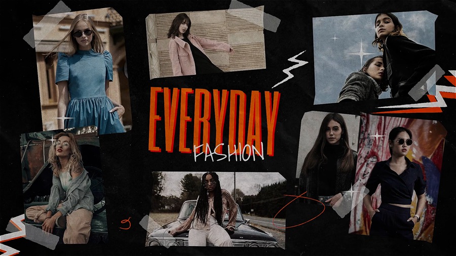 AE + FCP 15个时髦元素多彩文字排版服装品牌宣传创意视频剪纸效果定格动画AE模板 + FCPX插件 Paper Cutting Intro 影视音频 第3张-素材湾丨精选海外优质设计素材资源 AE + FCP 15个时髦元素多彩文字排版服装品牌宣传创意视频剪纸效果定格动画AE模板 + FCPX插件 Paper Cutting Intro 影视音频 sucaiwan.com