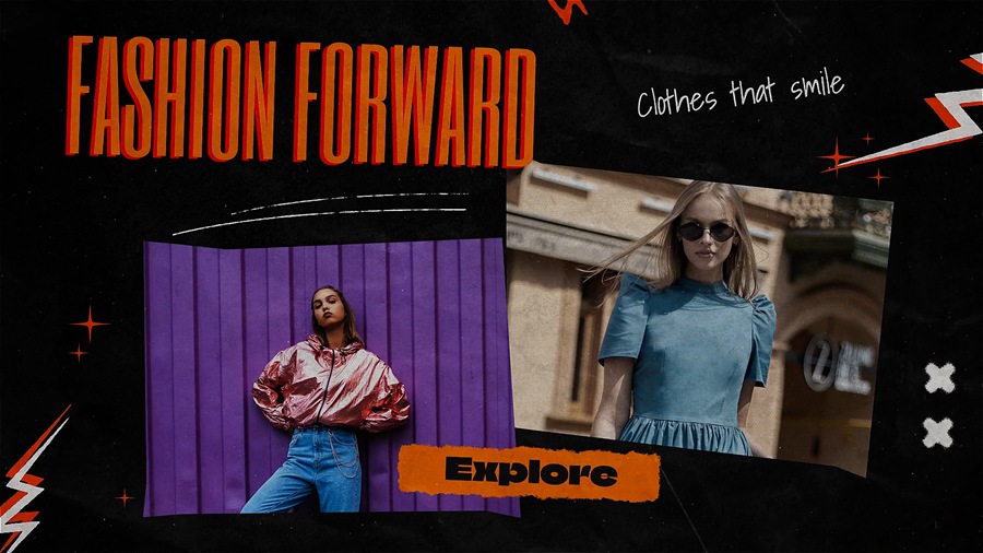 AE + FCP 15个时髦元素多彩文字排版服装品牌宣传创意视频剪纸效果定格动画AE模板 + FCPX插件 Paper Cutting Intro 影视音频 第7张-素材湾丨精选海外优质设计素材资源 AE + FCP 15个时髦元素多彩文字排版服装品牌宣传创意视频剪纸效果定格动画AE模板 + FCPX插件 Paper Cutting Intro 影视音频 sucaiwan.com