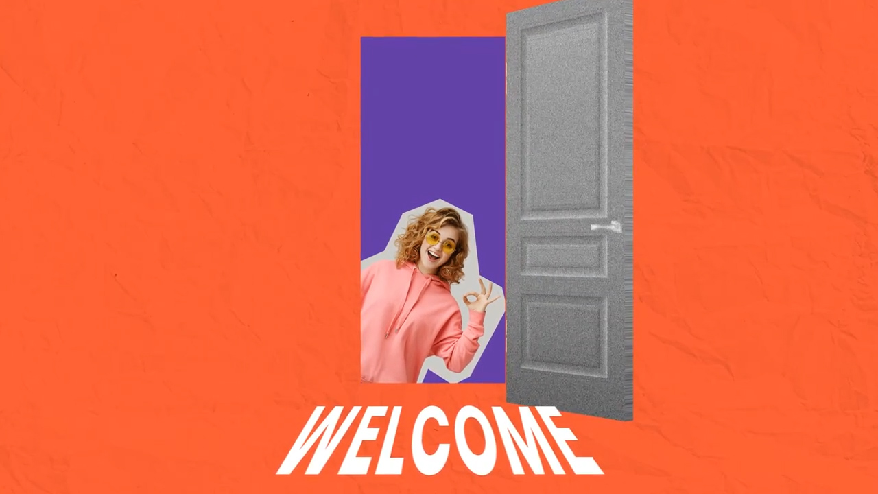 复古时尚拼贴元素视频开场片头动画AE模板 Retro Collage Promo 影视音频 sucaiwan.com