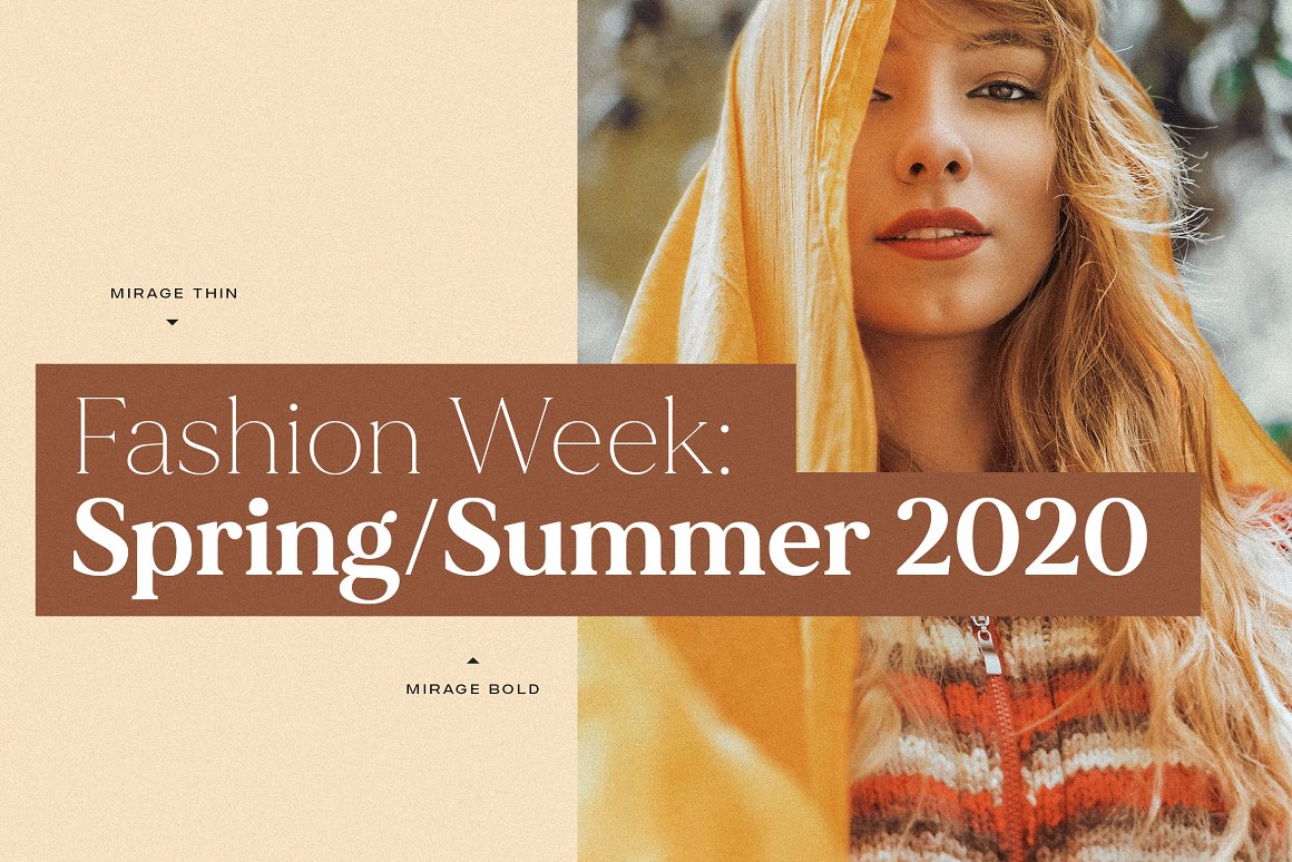 英文字体:沙丘现代优雅艺术海报杂志标题排版衬线英文字体 MADE Mirage , 第10张-素材湾丨精选海外优质设计素材资源 英文字体:沙丘现代优雅艺术海报杂志标题排版衬线英文字体 MADE Mirage , sucaiwan.com