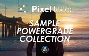 Fuji + Kodak 青橙色达芬奇调色节点 DaVinci Resolve 胶片外观颜色分级 PowerGrade 套装