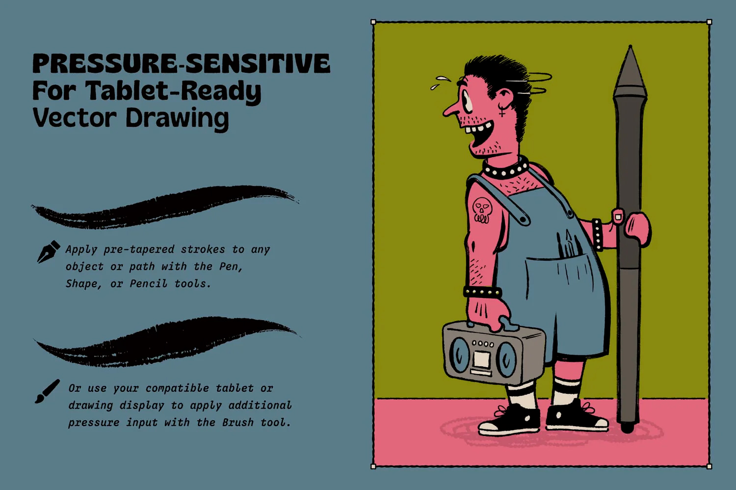 140个AI艺术墨水纹理笔刷 TGTS Bezier Buddy for Illustrator v1.0 笔刷资源 第5张-素材湾丨精选海外优质设计素材资源 140个AI艺术墨水纹理笔刷 TGTS Bezier Buddy for Illustrator v1.0 笔刷资源 sucaiwan.com