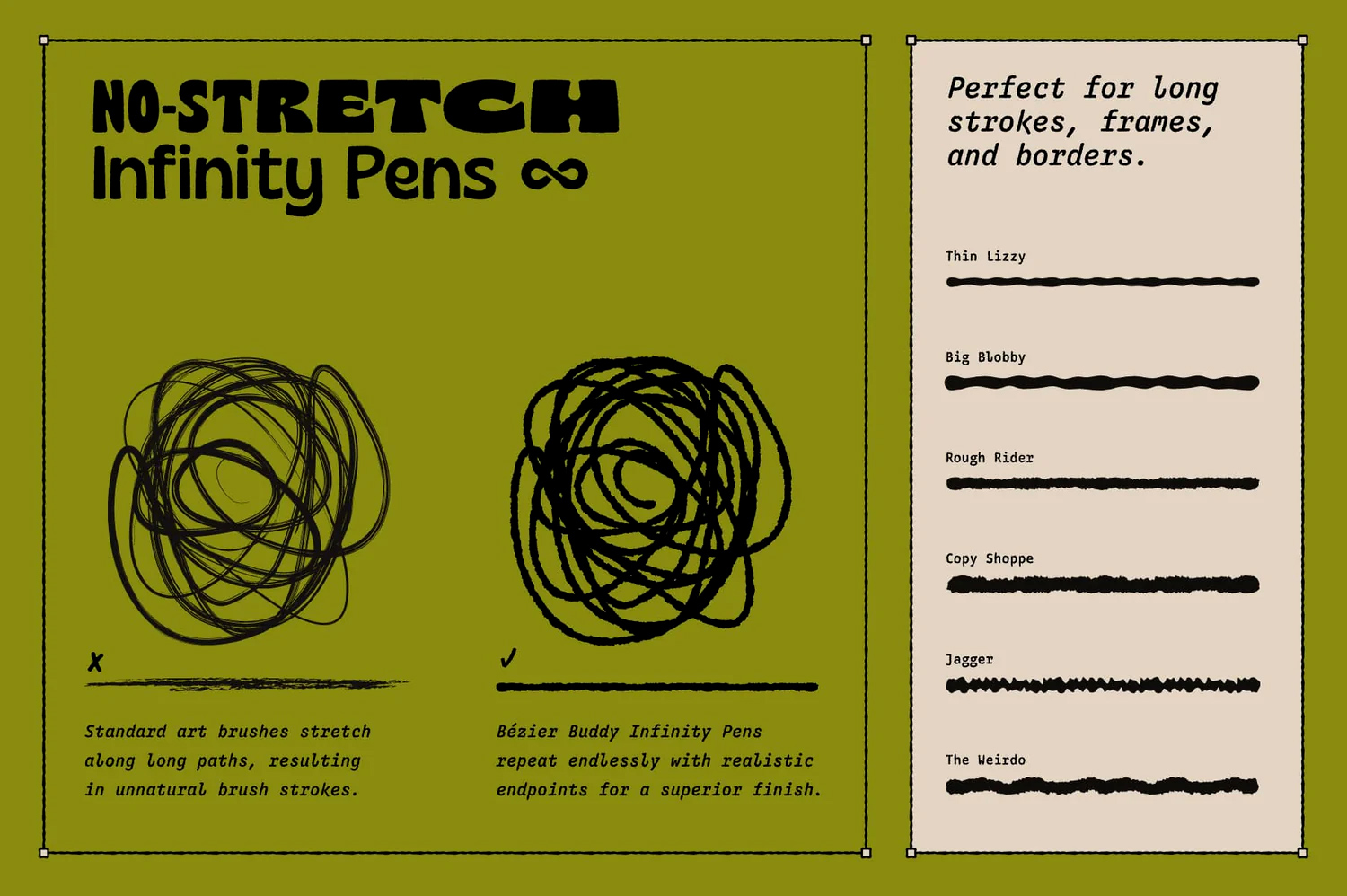 140个AI艺术墨水纹理笔刷 TGTS Bezier Buddy for Illustrator v1.0 笔刷资源 第7张-素材湾丨精选海外优质设计素材资源 140个AI艺术墨水纹理笔刷 TGTS Bezier Buddy for Illustrator v1.0 笔刷资源 sucaiwan.com