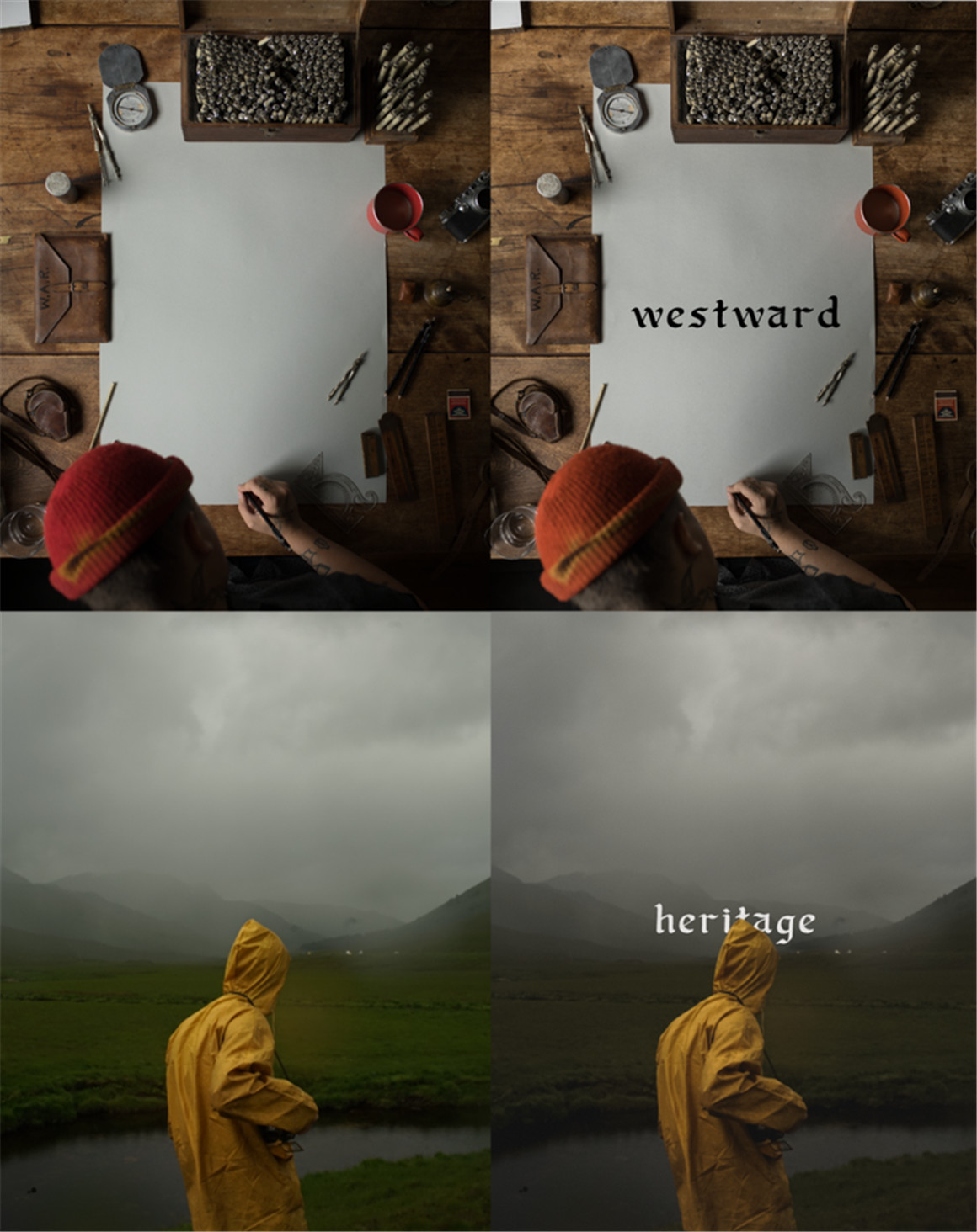 暗调温暖情绪色彩人像婚礼旅拍摄影LR调色预设 1924US X ELLE MAY WATSON , 第3张-素材湾丨精选海外优质设计素材资源 暗调温暖情绪色彩人像婚礼旅拍摄影LR调色预设 1924US X ELLE MAY WATSON , sucaiwan.com