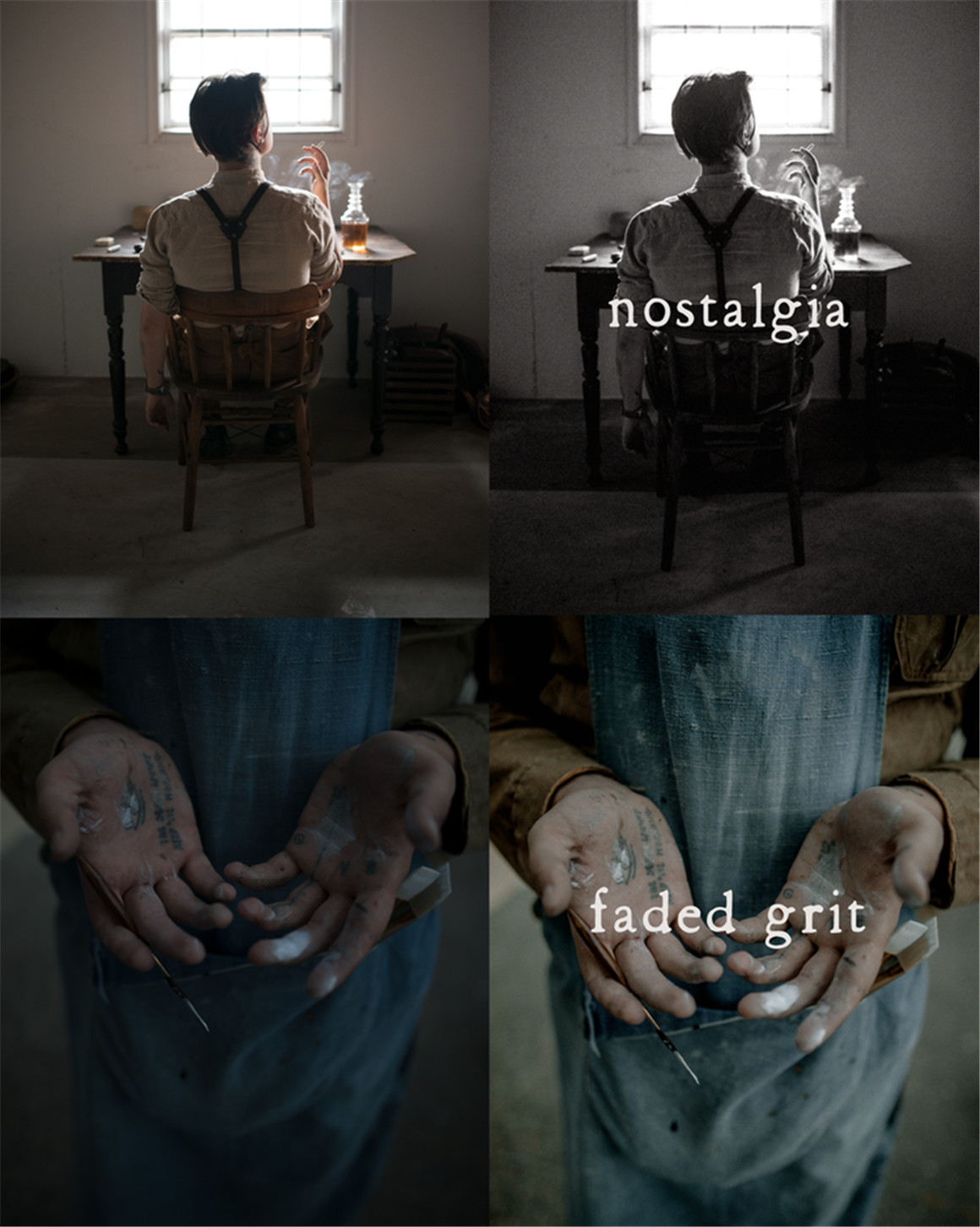 暗调温暖情绪色彩人像婚礼旅拍摄影LR调色预设 1924US X ELLE MAY WATSON , 第4张-素材湾丨精选海外优质设计素材资源 暗调温暖情绪色彩人像婚礼旅拍摄影LR调色预设 1924US X ELLE MAY WATSON , sucaiwan.com