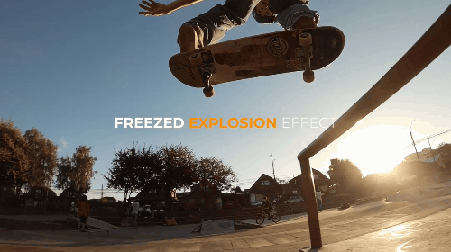 达芬奇预设：嘻哈运动爆炸人物物体冻结帧定格效果预设 , sucaiwan.com