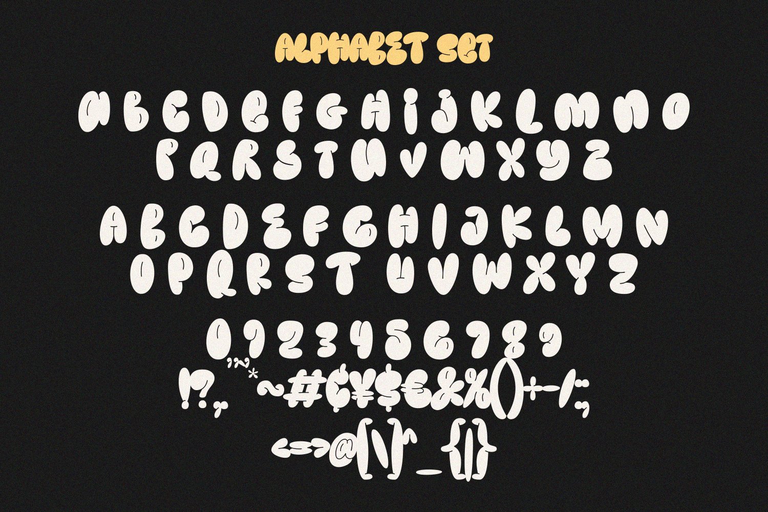 英文字体:复古趣味气泡涂鸦卡通标题海报包装品牌无衬线手写装饰字体 Holymoly Bubble Graffiti Display 设计素材 第14张-素材湾丨精选海外优质设计素材资源 英文字体:复古趣味气泡涂鸦卡通标题海报包装品牌无衬线手写装饰字体 Holymoly Bubble Graffiti Display 设计素材 sucaiwan.com