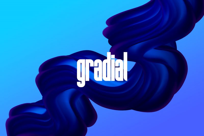 PS笔刷： Gradial 活力流体油漆涂料抽象艺术绘画不规则混合3D立体刷样式套件 笔刷资源 sucaiwan.com