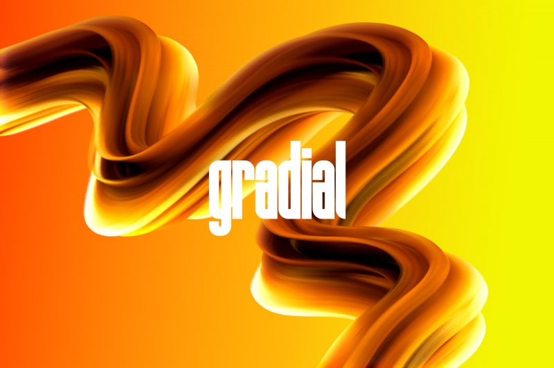 PS笔刷： Gradial 活力流体油漆涂料抽象艺术绘画不规则混合3D立体刷样式套件 笔刷资源 sucaiwan.com