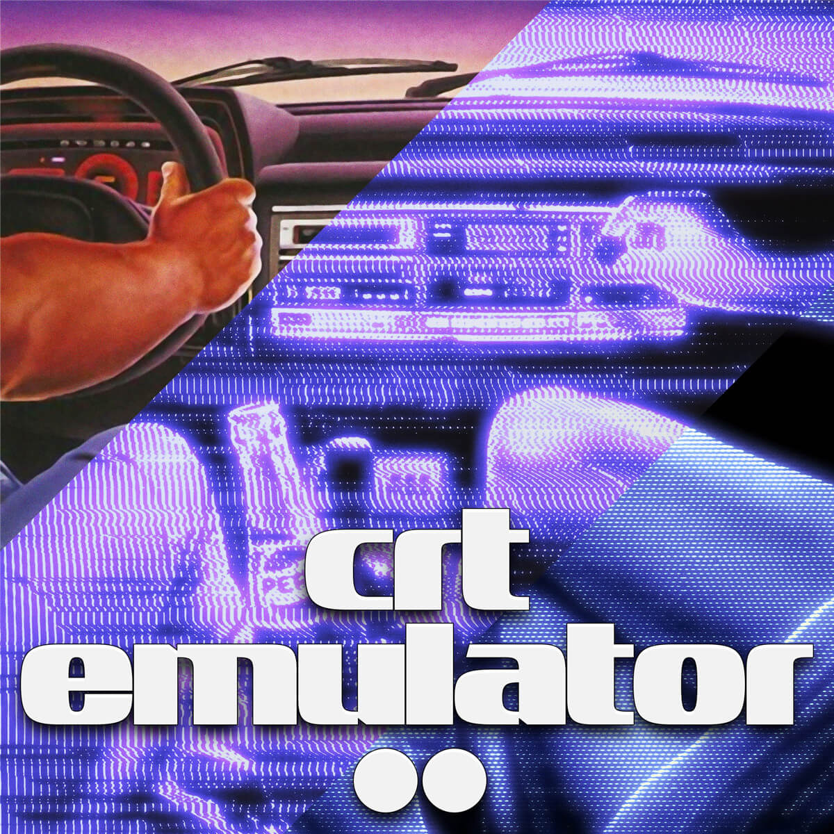 10种高分辨率独特故障艺术科幻CRT模拟器PS动作 CRT Emulator 插件预设 sucaiwan.com