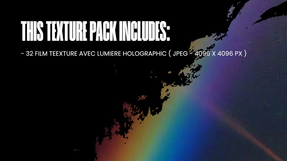 32款全息多彩渐变颗粒电影感噪点模糊纹理背景图片4K设计素材 32 FIKM TEXTURES OVERLAY HOLOCRAPHIC 4K , sucaiwan.com