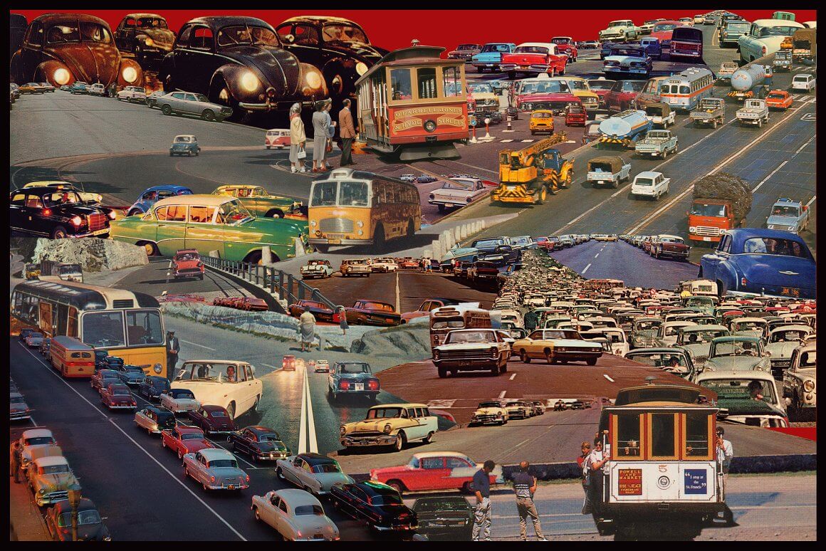 Lilithcollageart 1000多种复古创意拼贴艺术超现实主义创作者汽车水果食物人物PNG元素包 Surreal Collage Art Creator 图片素材 sucaiwan.com