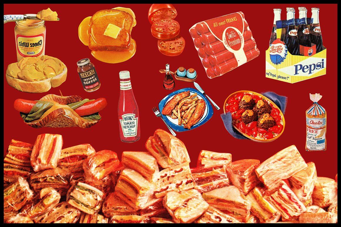 Lilithcollageart 1000多种复古创意拼贴艺术超现实主义创作者汽车水果食物人物PNG元素包 Surreal Collage Art Creator 图片素材 sucaiwan.com