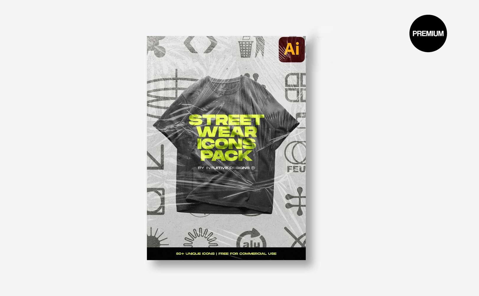 Intuitive Designs 50多个暗黑机能酸性街头服饰矢量图标元素包 Streetwear Icon Pack Vol.1 图片素材 第1张-素材湾丨精选海外优质设计素材资源 Intuitive Designs 50多个暗黑机能酸性街头服饰矢量图标元素包 Streetwear Icon Pack Vol.1 图片素材 sucaiwan.com