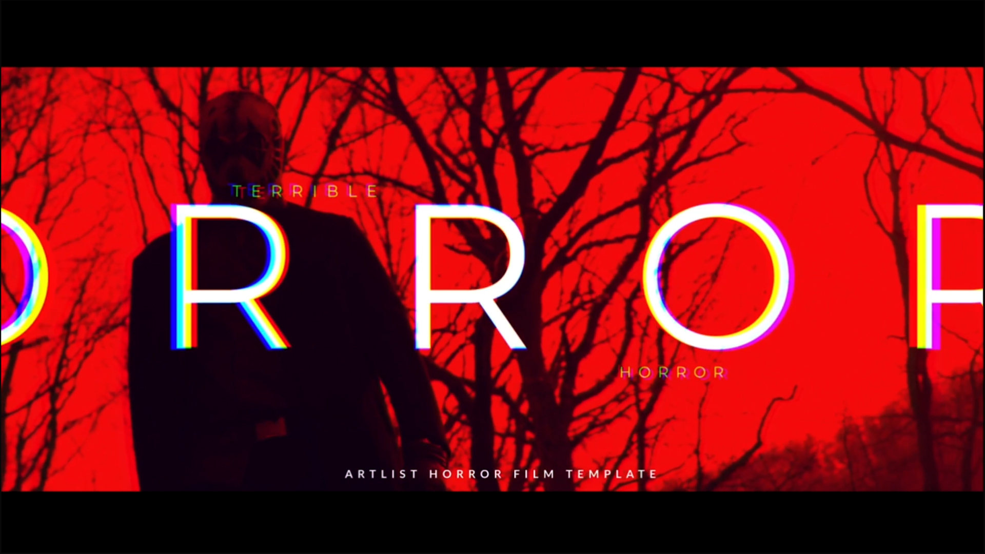 万圣节恐怖电影标题 FCPX/PR/AE 模板3合1 Cinematic Horror Titles 插件预设 sucaiwan.com