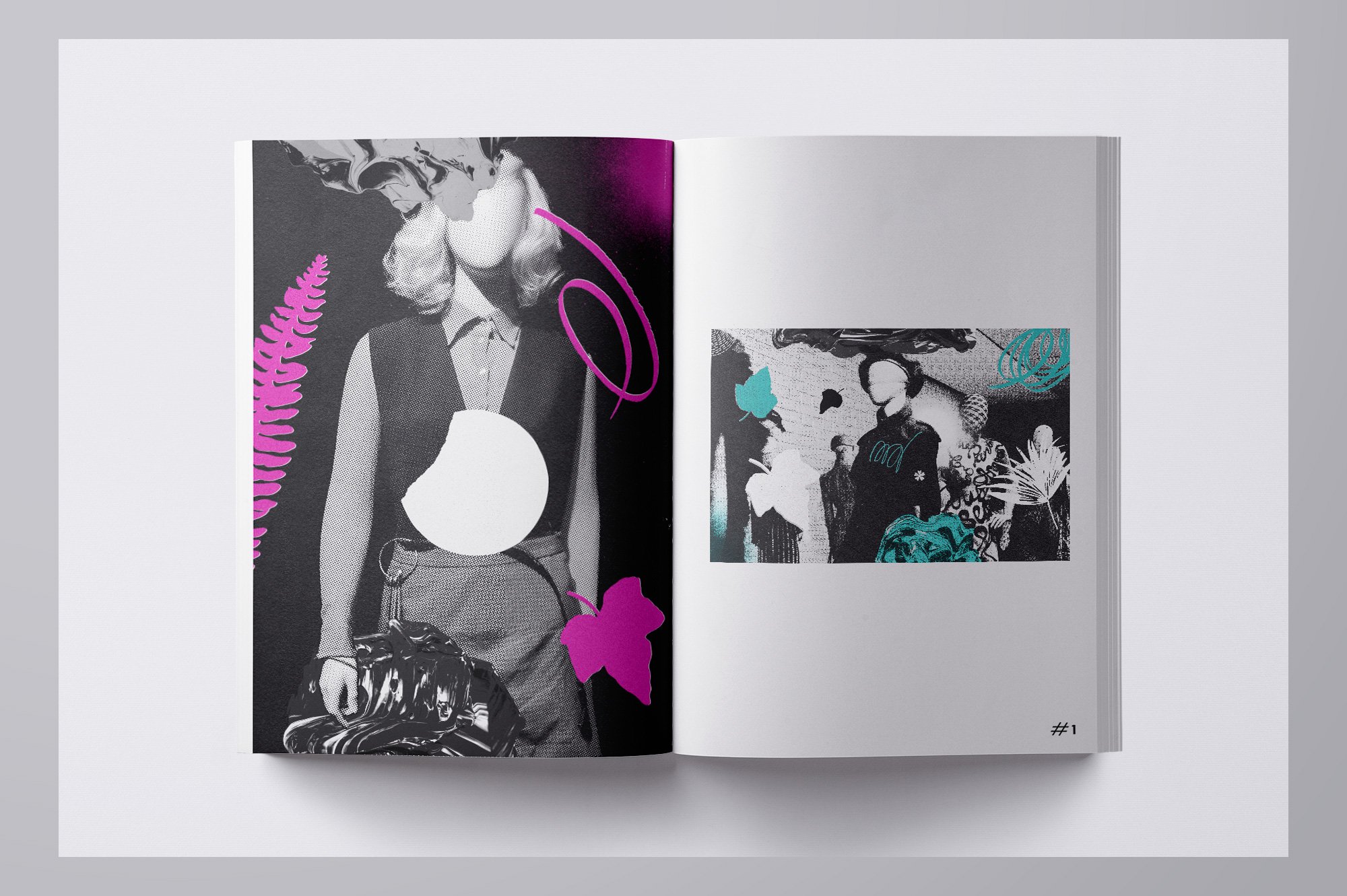 Creative Collage Toolbox 大量创意拼贴元素和物体喷漆形状绘画纸张纹理 图片素材 sucaiwan.com