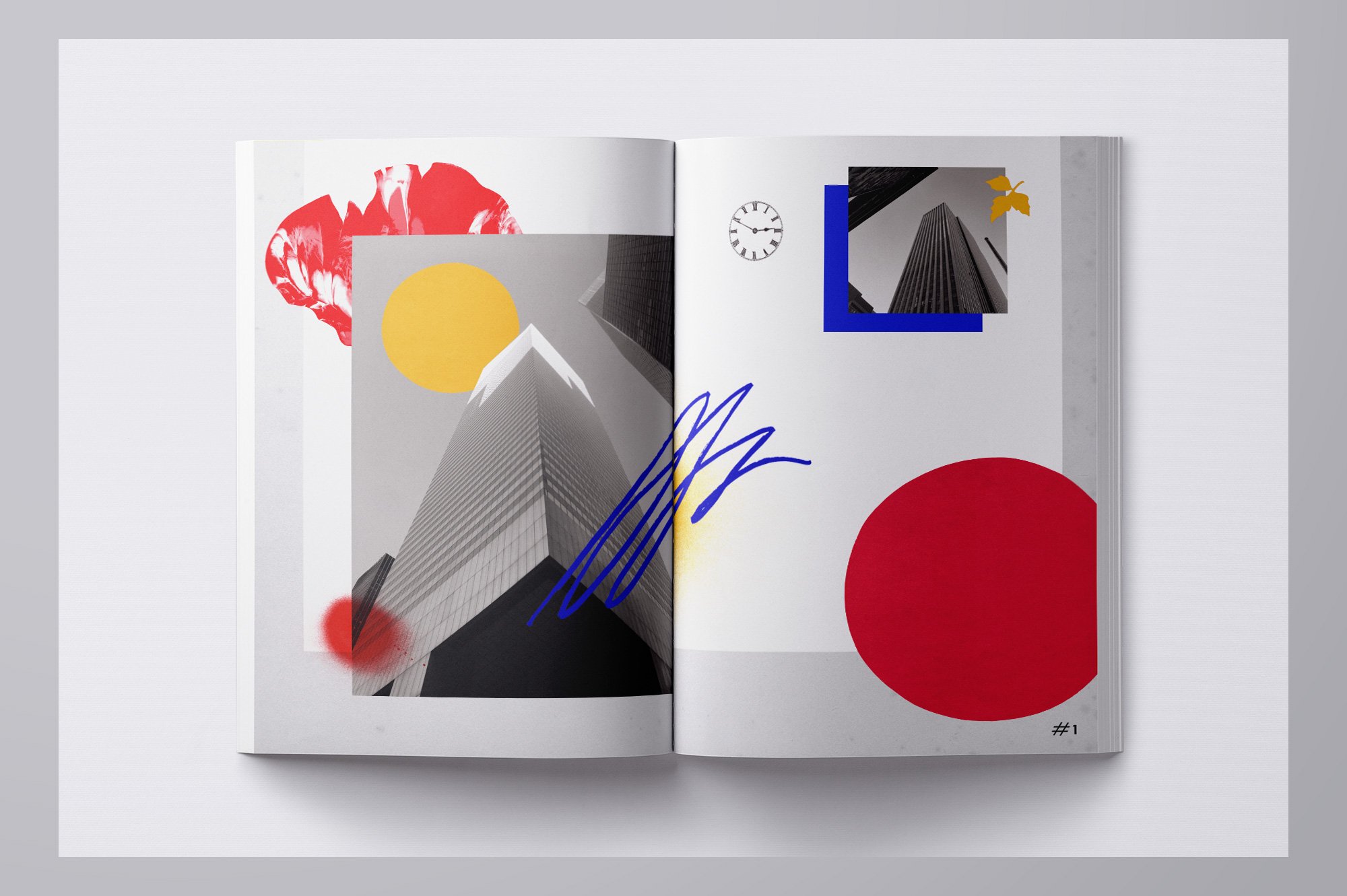 Creative Collage Toolbox 大量创意拼贴元素和物体喷漆形状绘画纸张纹理 图片素材 sucaiwan.com