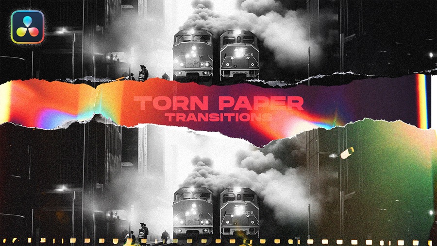 15个时尚撕纸过渡达芬奇模板 Torn Paper Transitions VOL. 2 | DaVinci Resolve 插件预设 第1张-素材湾丨精选海外优质设计素材资源 15个时尚撕纸过渡达芬奇模板 Torn Paper Transitions VOL. 2 | DaVinci Resolve 插件预设 sucaiwan.com
