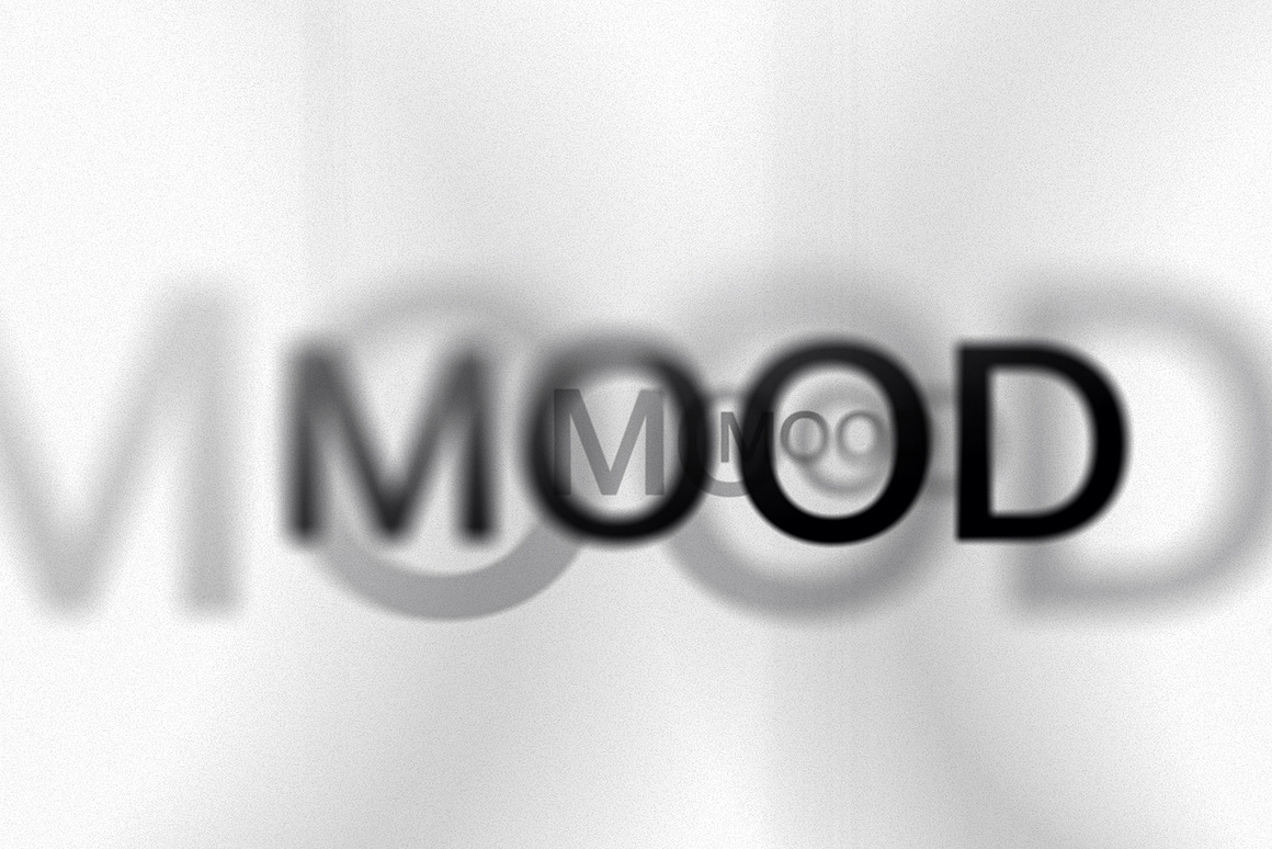 创意抽象未来科幻模糊Logo字体设计PS样式素材模板 Ghost Lettering Text Effect , sucaiwan.com