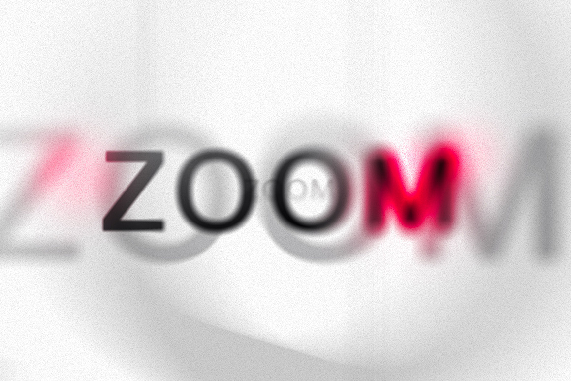 创意抽象未来科幻模糊Logo字体设计PS样式素材模板 Ghost Lettering Text Effect , sucaiwan.com