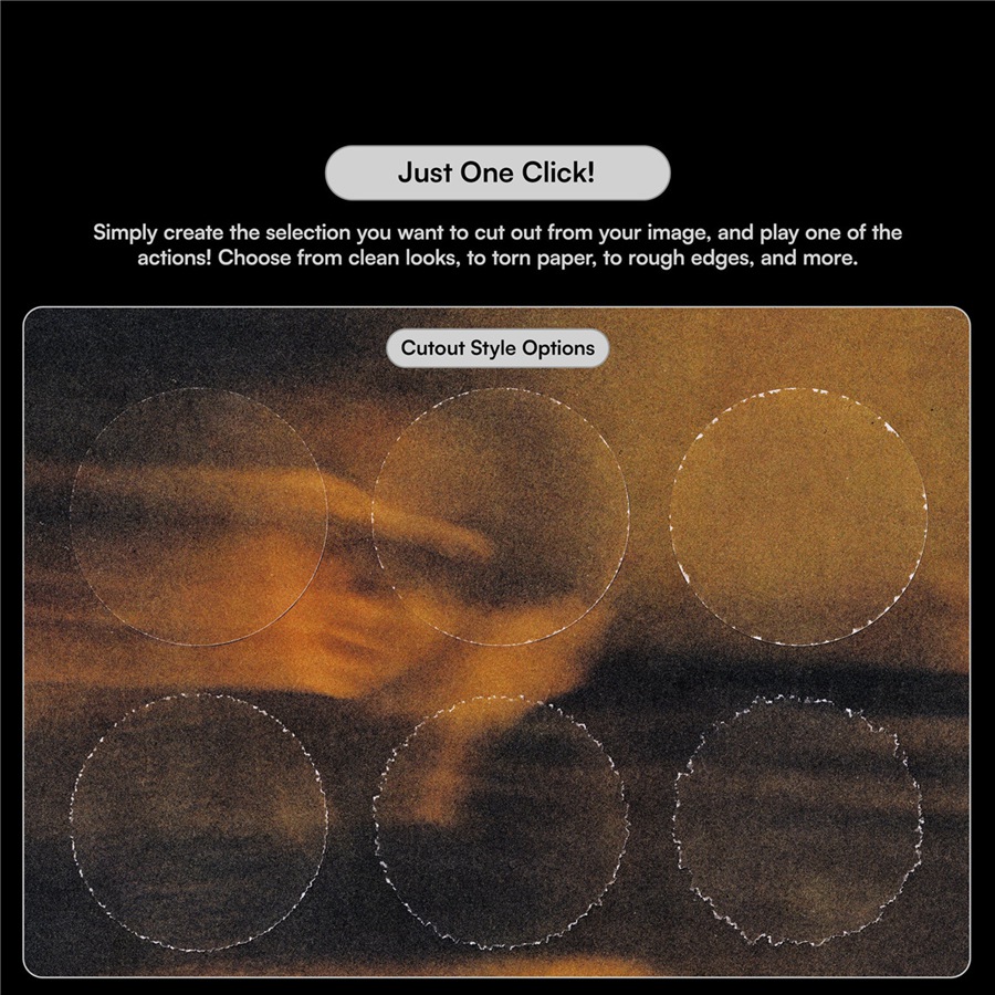 混乱邋遢粗糙美学镂空拼贴剪纸艺术PS动作效果 Doron Supply - Collage Cutout 插件预设 第7张-素材湾丨精选海外优质设计素材资源 混乱邋遢粗糙美学镂空拼贴剪纸艺术PS动作效果 Doron Supply - Collage Cutout 插件预设 sucaiwan.com