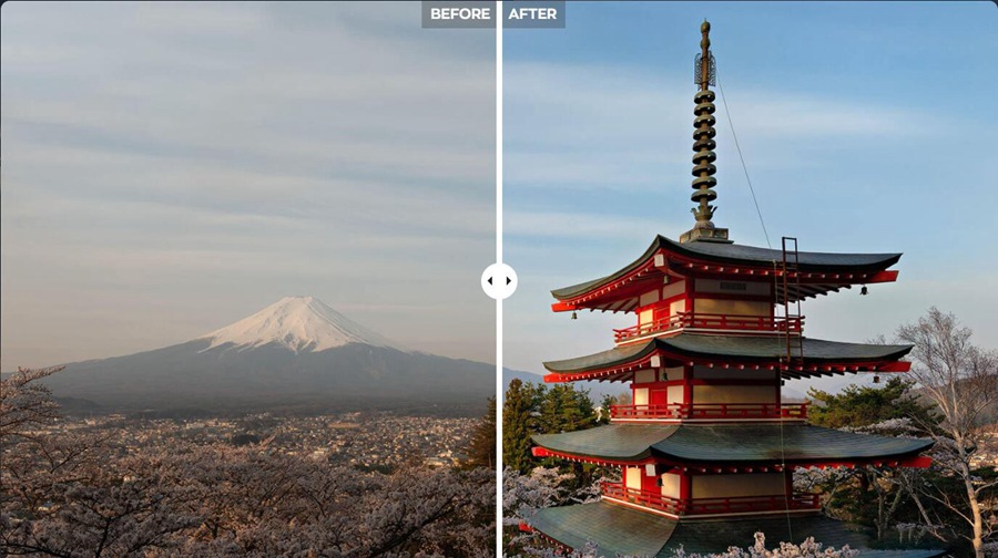 软件-AI智能完美照片处理调色插件 Radiant Photo v1.3.0.398 中文版 支持PS2024 插件预设 sucaiwan.com