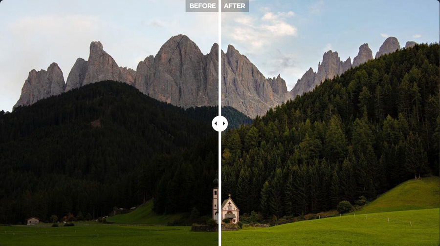 软件-AI智能完美照片处理调色插件 Radiant Photo v1.3.0.398 中文版 支持PS2024 插件预设 sucaiwan.com
