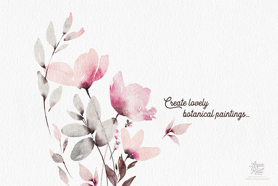 Procreate笔刷-水彩插画纹理Procreate笔刷素材 笔刷资源 sucaiwan.com