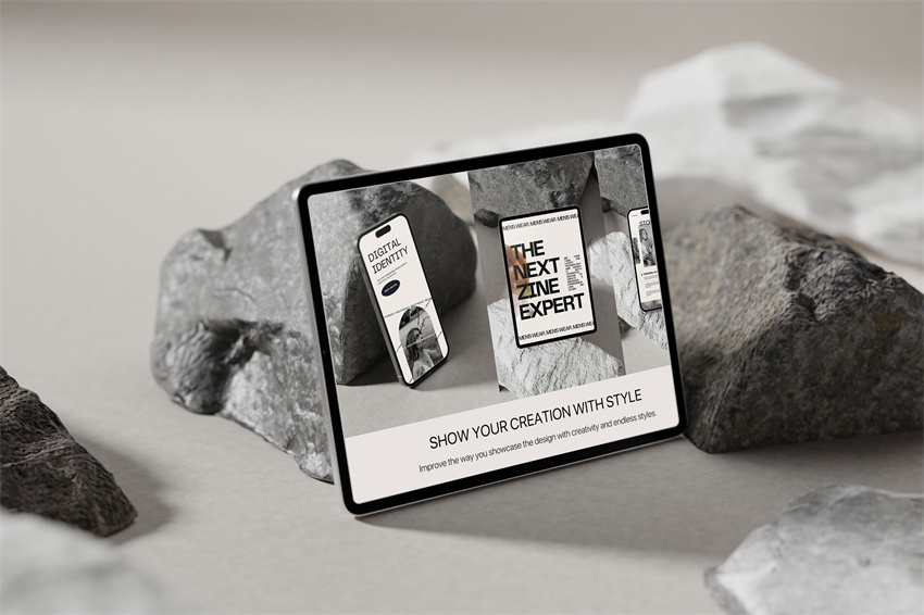 样机模版-高端文创手机平板名片PS样机模版素材 样机素材 sucaiwan.com