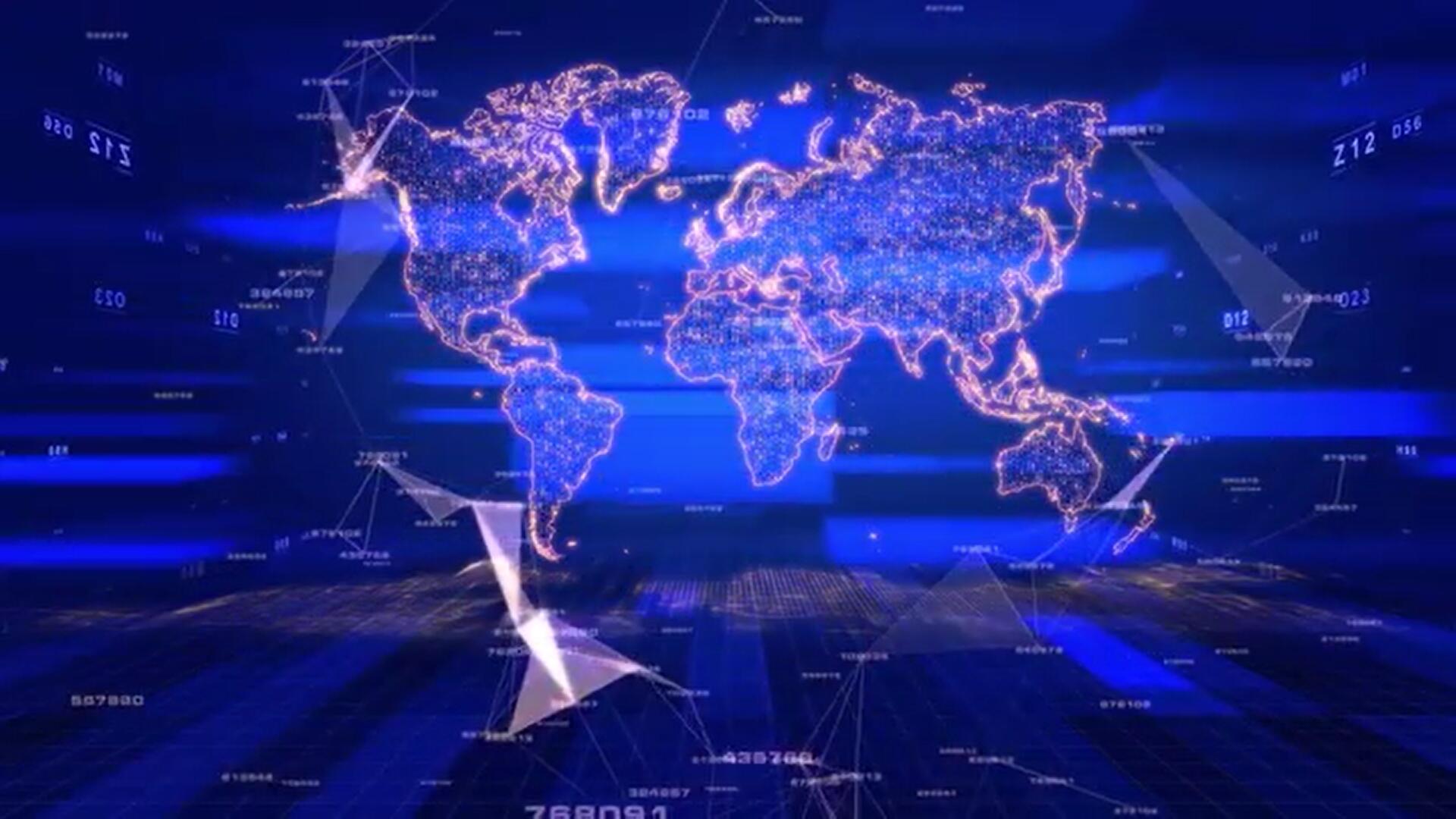 FCPX插件：8个世界地图场景新闻栏目视频背景动画 , sucaiwan.com