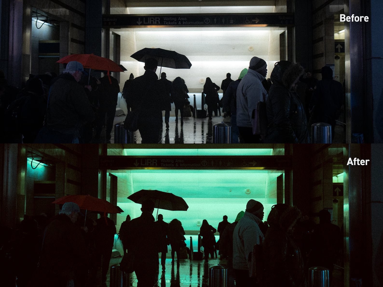 14个受《银翼杀手》电影启发复古浓郁胶片扫街城市人文夜间摄影人像Lightroom预设 Manhattan 2049 插件预设 sucaiwan.com