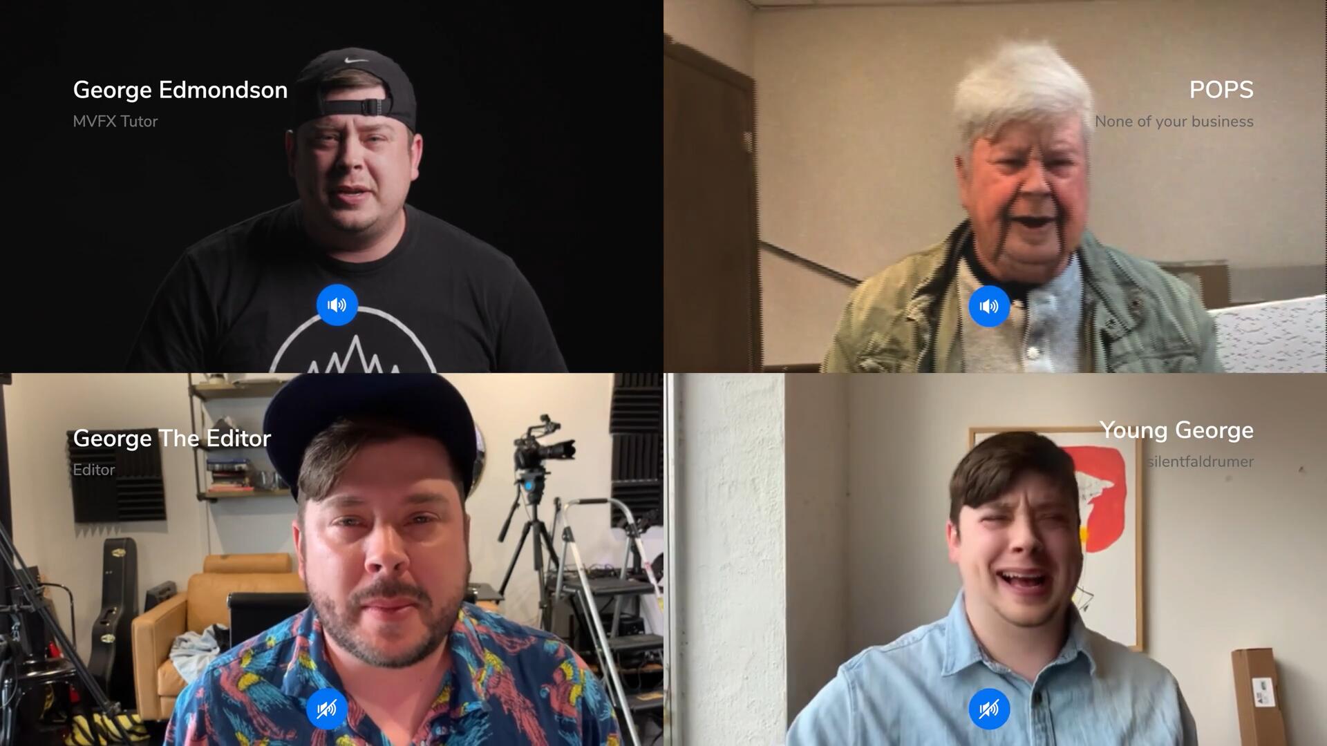 FCPX插件：实用专业群组会议视频通话分屏效果插件 MotionVFX – mGrid , sucaiwan.com